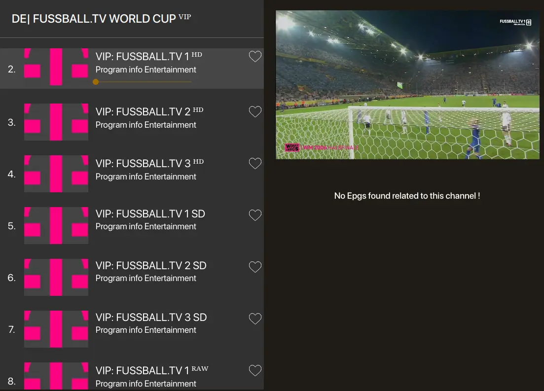 IPTVSG Germany & Europe streaming setup plans