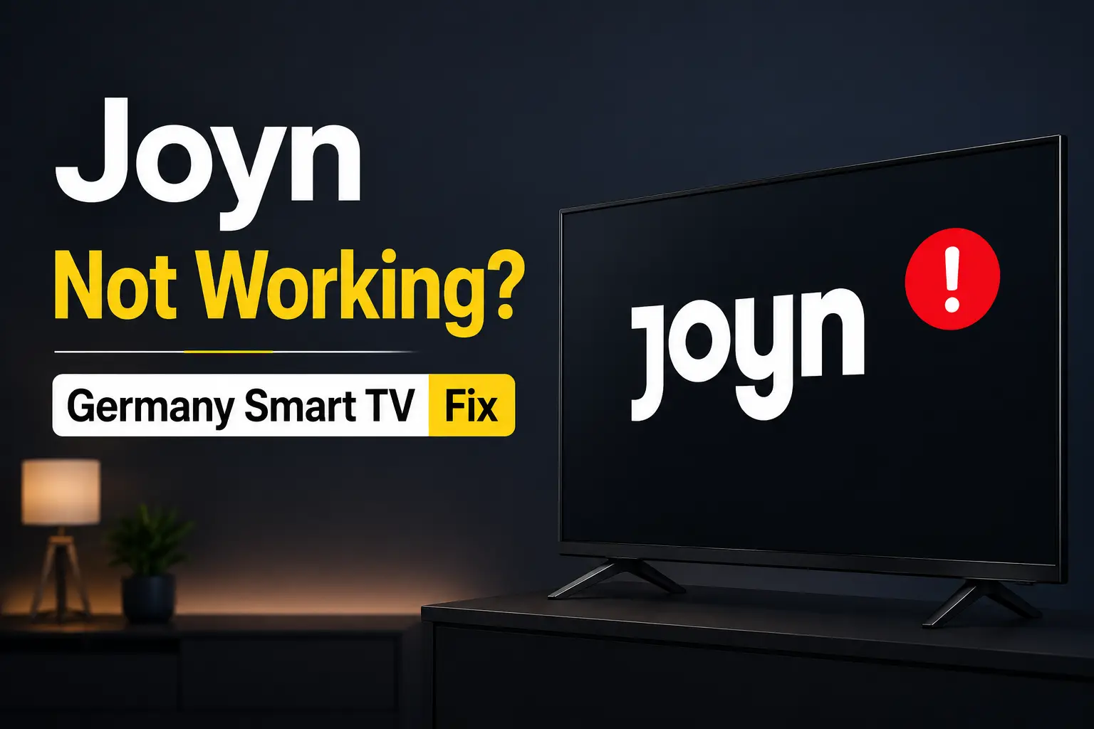 Joyn Not Working on Smart TV or Fire TV? Germany Fix Guide